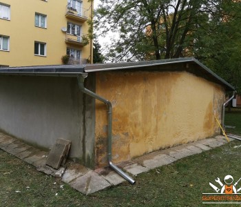Nová střecha garáže 10/2021